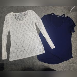 Express Tops Lot of 2 Size Medium